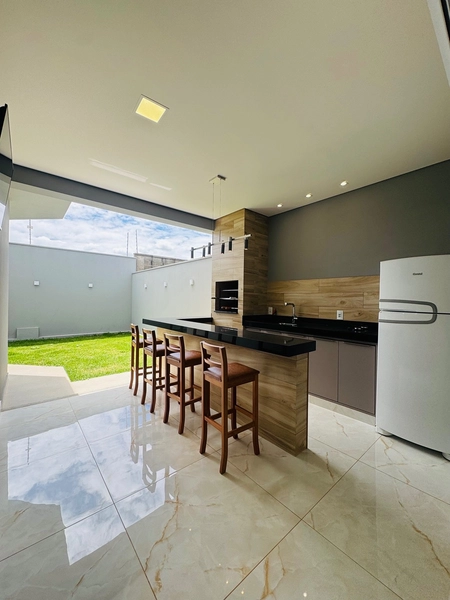 Casa moderna de 3 Dormitórios sendo 1 Suíte no Condomínio Villeneuve em São Carlos/SP.: 10ª foto da galeria de imagens do imóvel