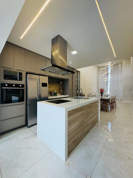 Casa moderna de 3 Dormitórios sendo 1 Suíte no Condomínio Villeneuve em São Carlos/SP.: 9ª foto da galeria de imagens do imóvel