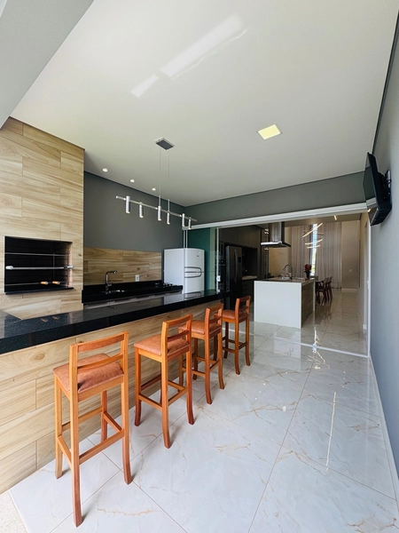 Casa moderna de 3 Dormitórios sendo 1 Suíte no Condomínio Villeneuve em São Carlos/SP.: 19ª foto da galeria de imagens do imóvel