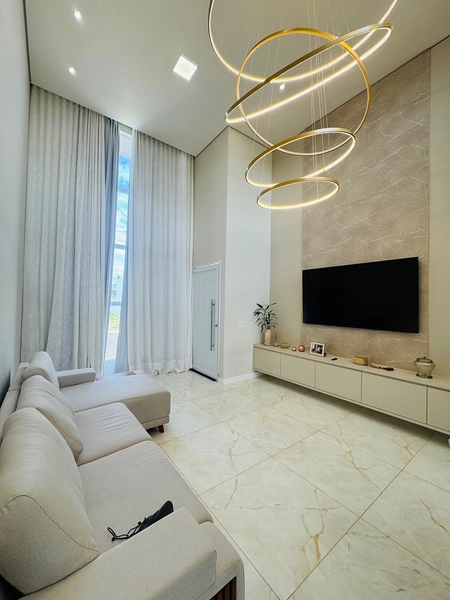 Casa moderna de 3 Dormitórios sendo 1 Suíte no Condomínio Villeneuve em São Carlos/SP.: 5ª foto da galeria de imagens do imóvel