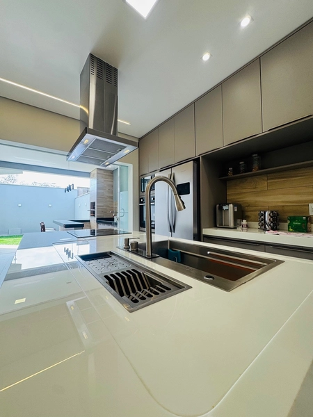 Casa moderna de 3 Dormitórios sendo 1 Suíte no Condomínio Villeneuve em São Carlos/SP.: 7ª foto da galeria de imagens do imóvel