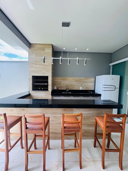 Casa moderna de 3 Dormitórios sendo 1 Suíte no Condomínio Villeneuve em São Carlos/SP.: 11ª foto da galeria de imagens do imóvel