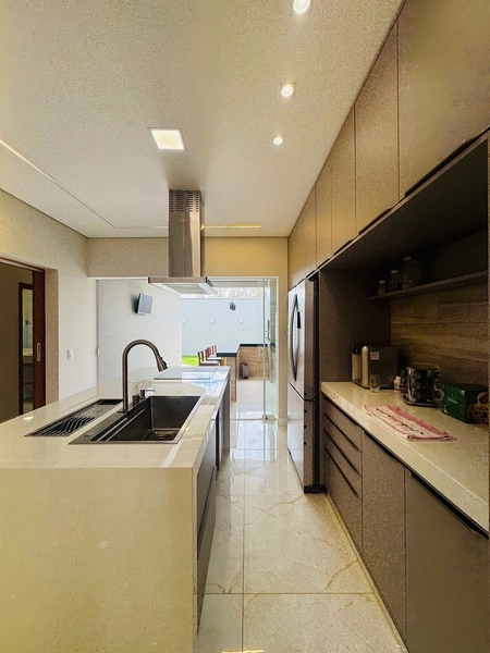 Casa moderna de 3 Dormitórios sendo 1 Suíte no Condomínio Villeneuve em São Carlos/SP.: 8ª foto da galeria de imagens do imóvel