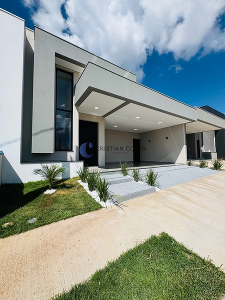Casa nova de 3 dormitórios no Cond. Villeneuve em São Carlos/SP.: 1ª foto da galeria de imagens do imóvel