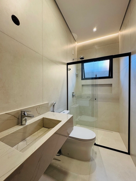 Casa nova de 3 Suítes e Escritório no Condomínio Quebec em São Carlos/SP.: 13ª foto da galeria de imagens do imóvel