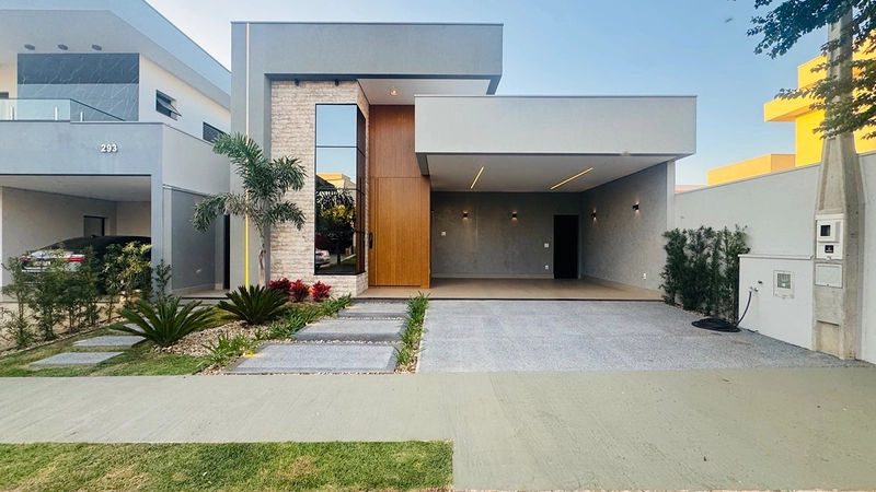 Casa nova de 3 Suítes e Escritório no Condomínio Quebec em São Carlos/SP.: 3ª foto da galeria de imagens do imóvel