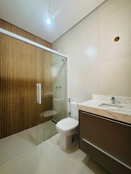 Casa Nova com 3 Suítes e Piscina no Residencial Faber IV no Parque Faber em São Carlos/SP.: 9ª foto da galeria de imagens do imóvel