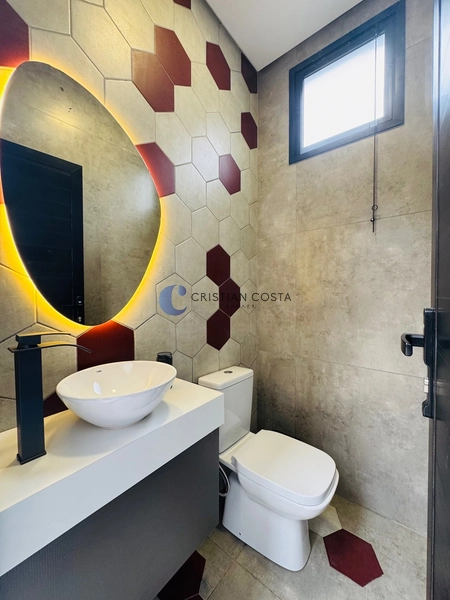 Casa de 3 dorm/s e piscina (Porteira fechada) no Condomínio Villeneuve em São Carlos/SP.: 24ª foto da galeria de imagens do imóvel