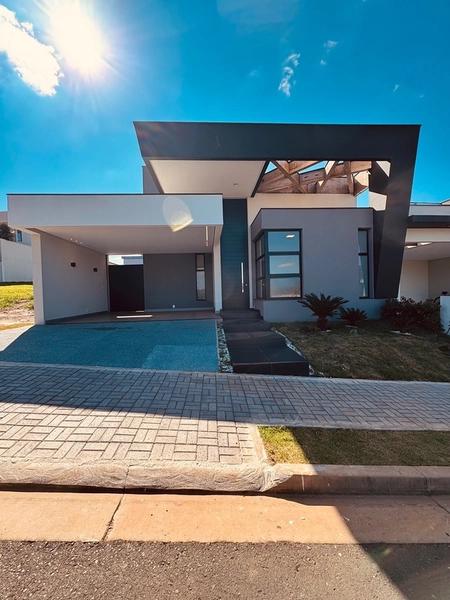 Casa nova de 4 Suítes e escritório no Condomínio Village damha III em São Carlos/SP.: 2ª foto da galeria de imagens do imóvel