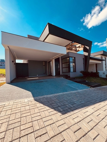 Casa nova de 4 Suítes e escritório no Condomínio Village damha III em São Carlos/SP.: 1ª foto da galeria de imagens do imóvel