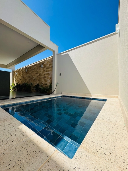 Casa Nova de 3 Suítes e Piscina no Condomínio Residencial Faber III em São Carlos/SP.: 43ª foto da galeria de imagens do imóvel