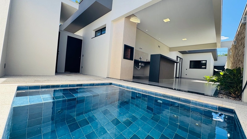 Casa Nova de 3 Suítes e Piscina no Condomínio Residencial Faber III em São Carlos/SP.: 39ª foto da galeria de imagens do imóvel