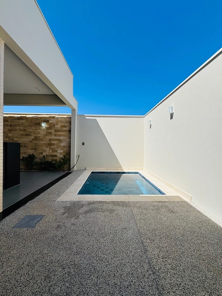 Casa Nova de 3 Suítes e Piscina no Condomínio Residencial Faber III em São Carlos/SP.: 42ª foto da galeria de imagens do imóvel