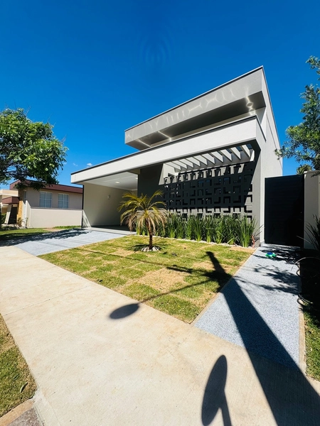 Casa Nova de 3 Suítes e Piscina no Condomínio Residencial Faber III em São Carlos/SP.: 3ª foto da galeria de imagens do imóvel