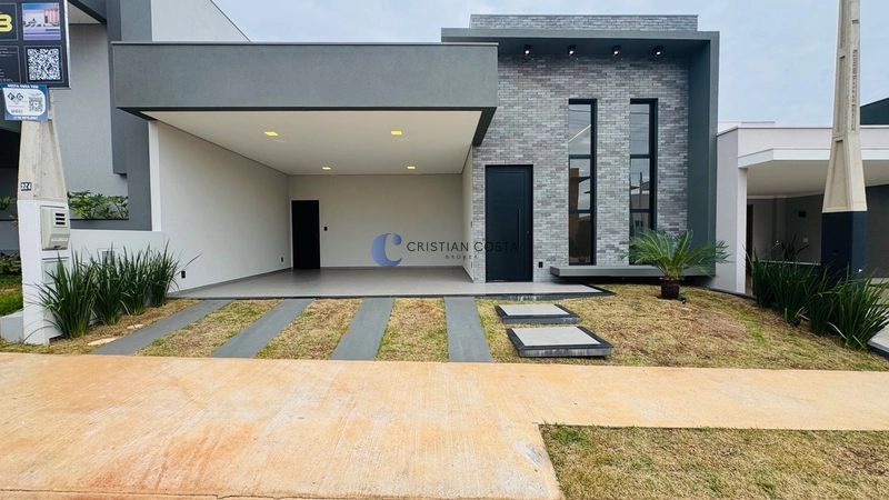 Casa de 3 dormitórios no Condomínio Villeneuve em São Carlos/SP.: 1ª foto da galeria de imagens do imóvel
