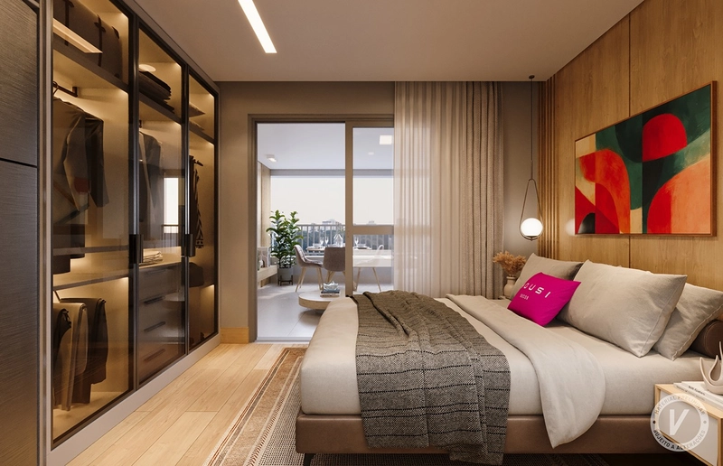 Stúdio da Vitacon em Perdizes em São Paulo/SP.: 20ª foto da galeria de imagens do imóvel