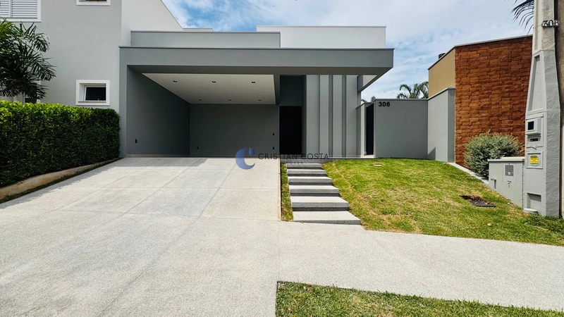 Casa nova de 3 suítes no Condomínio Village damha I em São Carlos/SP.: 1ª foto da galeria de imagens do imóvel