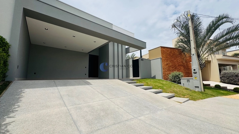 Casa nova de 3 suítes no Condomínio Village damha I em São Carlos/SP.: 2ª foto da galeria de imagens do imóvel