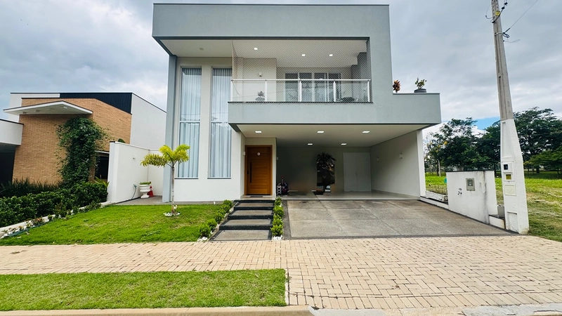 Sobrado de 4 Dormitórios sendo 3 Suítes e Piscina no Condomínio Damha IV em São Carlos/SP.: 2ª foto da galeria de imagens do imóvel