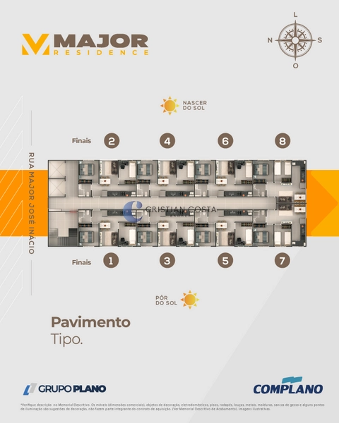 Apartamento de 2 dormitórios no Centro em São Carlos/SP.: 17ª foto da galeria de imagens do imóvel