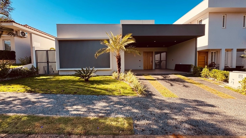 Casa nova de 3 Suítes e Piscina no Condomínio Damha II em São Carlos/SP.: 2ª foto da galeria de imagens do imóvel