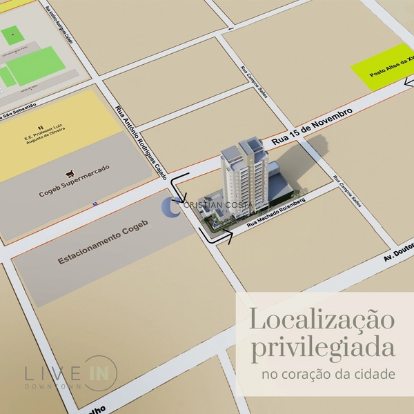 Apartamento de 2 dormitórios no Centro de São Carlos/SP: 16ª foto da galeria de imagens do imóvel