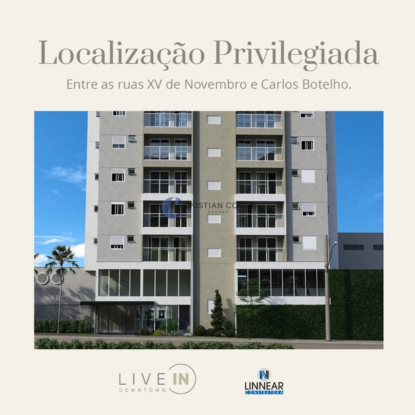 Apartamento de 2 dormitórios no Centro de São Carlos/SP: 10ª foto da galeria de imagens do imóvel