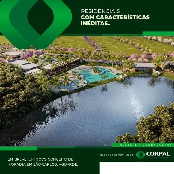 Terreno de 360m² no Essenza Corpal Living Resort em São Carlo/SP.: 6ª foto da galeria de imagens do imóvel