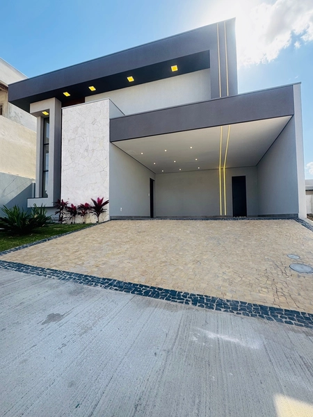 Casa de 3 Dormitórios e Piscina no Condomínio Faber IV em São Carlos/SP.: 2ª foto da galeria de imagens do imóvel