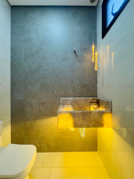 Casa de 3 Dormitórios e Piscina no Condomínio Faber IV em São Carlos/SP.: 4ª foto da galeria de imagens do imóvel