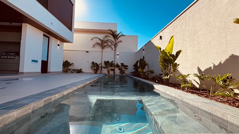 Casa nova de 3 Suítes e Piscina no Condomínio Faber IV no Parque Faber em São Carlos/SP.: 23ª foto da galeria de imagens do imóvel