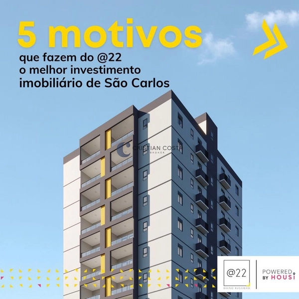 Apto de 64m² com 2 dormitórios em São Carlos/SP.: 25ª foto da galeria de imagens do imóvel