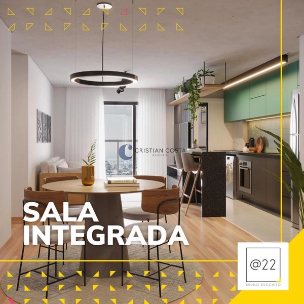 Apto de 64m² com 2 dormitórios em São Carlos/SP.: 1ª foto da galeria de imagens do imóvel
