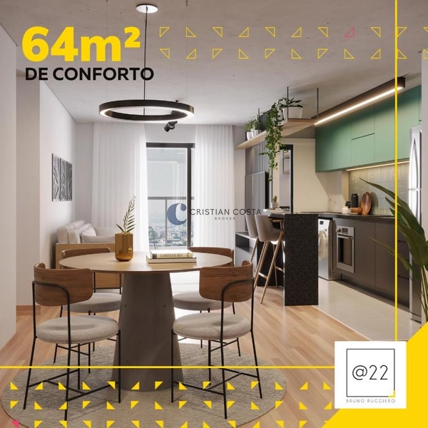 Apto de 64m² com 2 dormitórios em São Carlos/SP.: 28ª foto da galeria de imagens do imóvel