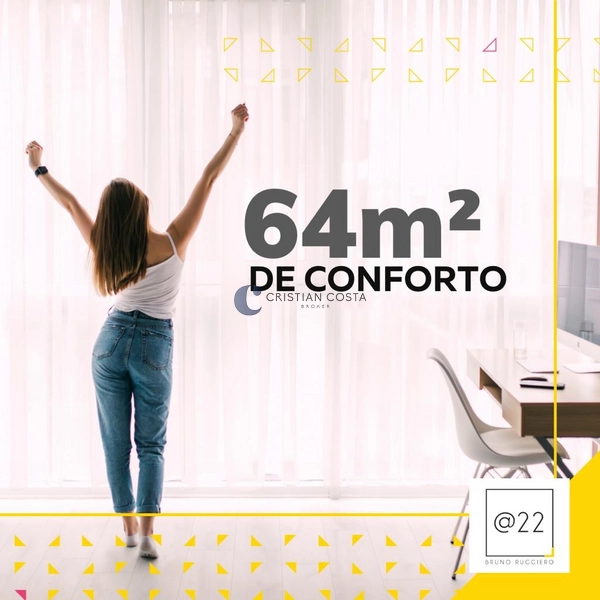 Apto de 64m² com 2 dormitórios em São Carlos/SP.: 7ª foto da galeria de imagens do imóvel