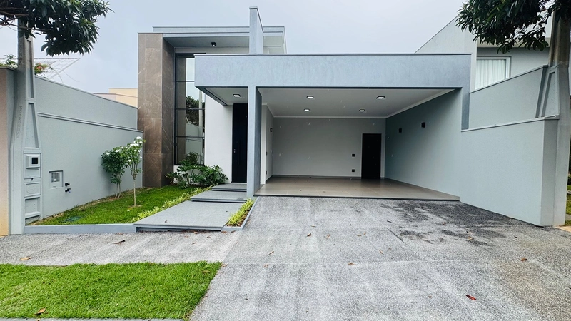 Casa nova de 3 Dormitórios e Piscina no Condomínio Faixa Azul em São Carlos/SP.: 2ª foto da galeria de imagens do imóvel