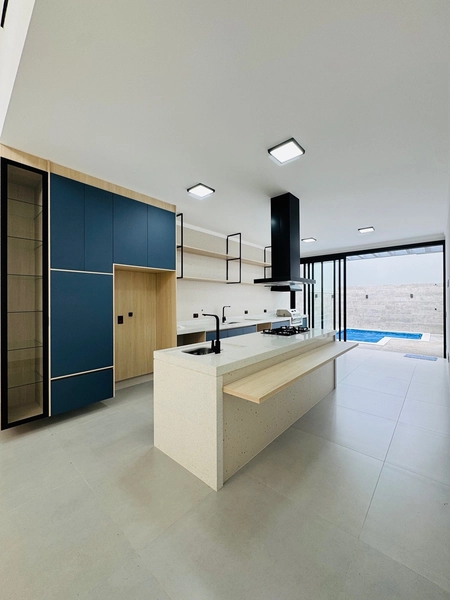 Casa nova de 3 Dormitórios e Piscina no Condomínio Faixa Azul em São Carlos/SP.: 7ª foto da galeria de imagens do imóvel