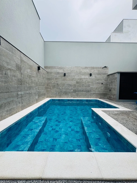 Casa nova de 3 Dormitórios e Piscina no Condomínio Faixa Azul em São Carlos/SP.: 13ª foto da galeria de imagens do imóvel
