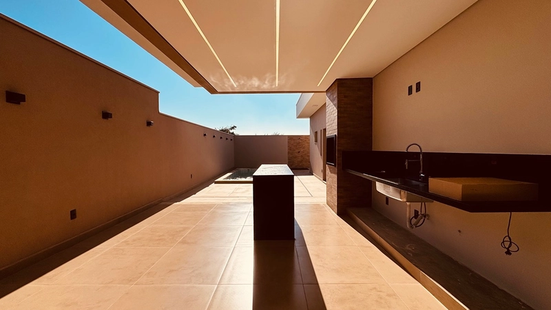 Casa nova de 3 Dormitórios, Piscina, Escritório no Parque Faber no Residencial Faber IV em São Carlos/SP.: 14ª foto da galeria de imagens do imóvel