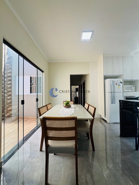 Casa mobiliada de 3 dormitórios no Jardim Hikare em São Carlos/SP.: 4ª foto da galeria de imagens do imóvel