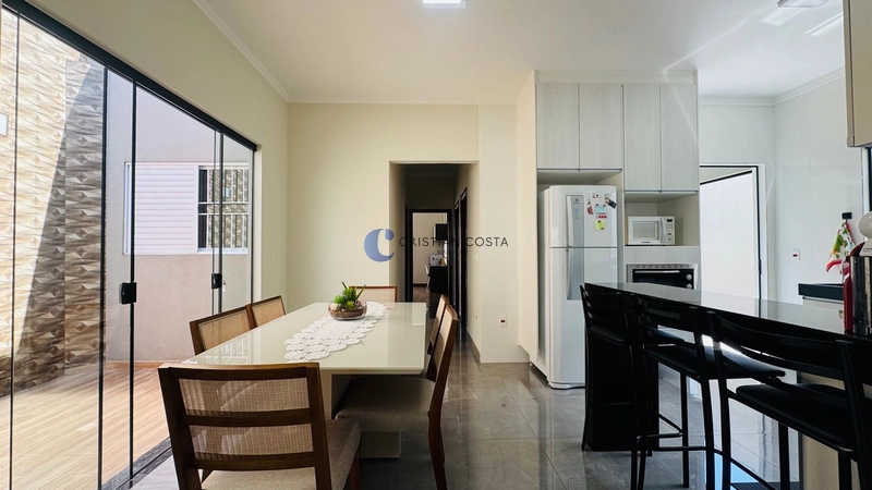 Casa mobiliada de 3 dormitórios no Jardim Hikare em São Carlos/SP.: 3ª foto da galeria de imagens do imóvel