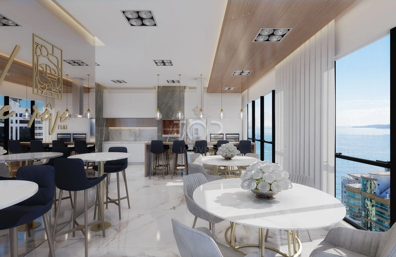 APARTAMEMTO NA BELÍSSIMA MEIA PRAIA/SC: 4ª foto da galeria de imagens do imóvel