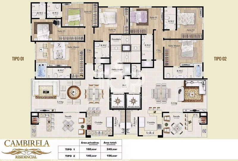 APARTAMENTO EM MEIA PRAIA: 8ª foto da galeria de imagens do imóvel