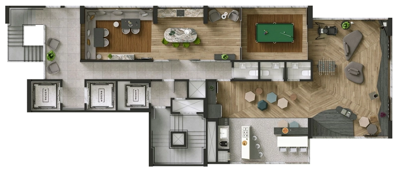 APARTAMENTO FRENTE MAR EM MEIA PRAIA: 8ª foto da galeria de imagens do imóvel