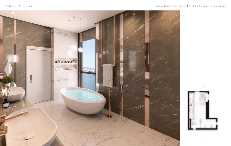 Apartamentos de luxo com pé na areia EM ITAPEMA: 9ª foto da galeria de imagens do imóvel