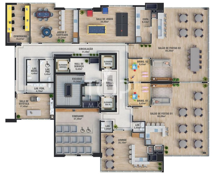 APARTAMENTO DIFERENCIADO QUADRA MAR EM MEIA PRAIA!: 36ª foto da galeria de imagens do imóvel