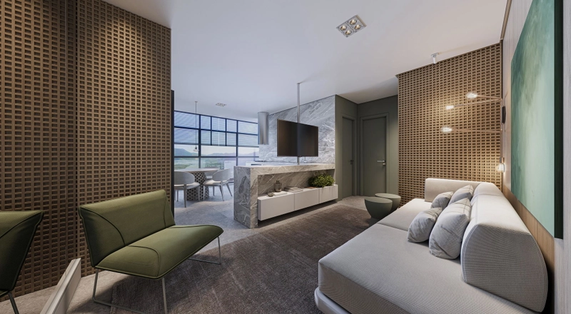 APARTAMENTO EM MEIA PRAIA: 3ª foto da galeria de imagens do imóvel