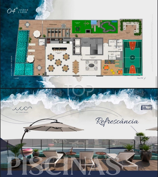 LANÇAMENTO DE PENTHOUSE EM MEIA PRAIA: 2ª foto da galeria de imagens do imóvel