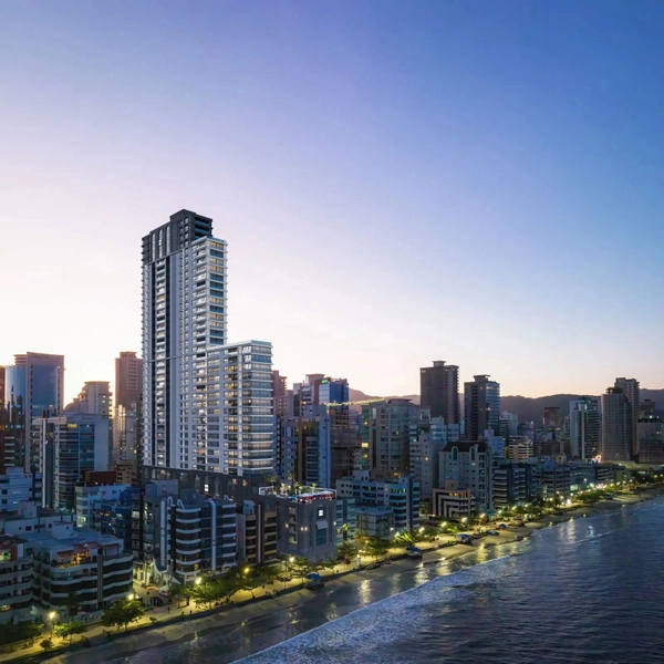 LANÇAMENTO DE LUXO EM MEIA PRAIA: 1ª foto da galeria de imagens do imóvel