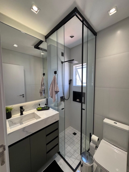 APARTAMENTO MOBILIADO COM VISTA PARA O MAR, EM PORTO BELO: 3ª foto da galeria de imagens do imóvel